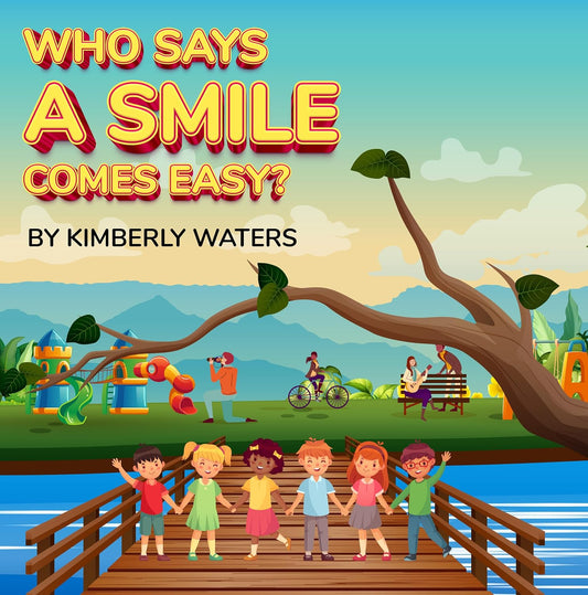 WHO SAYS A SMILE COMES EASY?  (Hardcover)